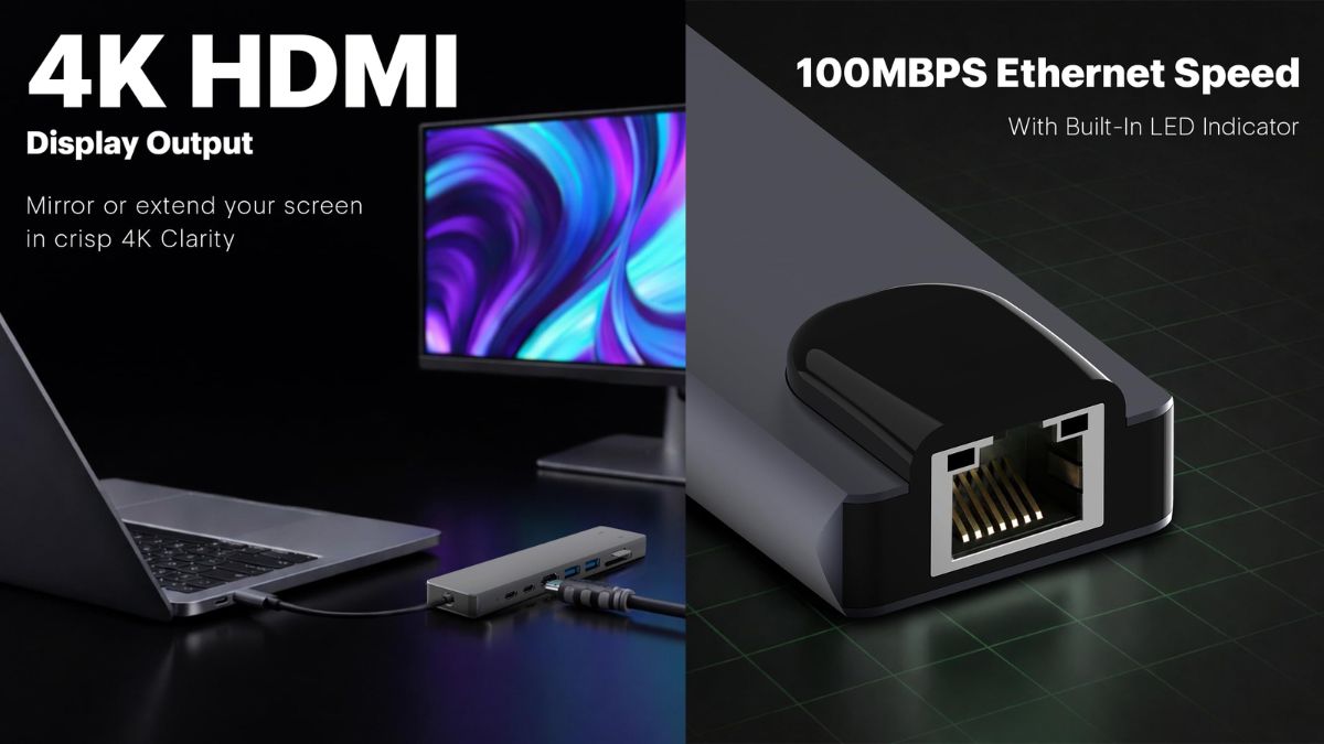5 Best USB-C Hubs For Laptops Under ₹2000: These products are gaining popularity for business, and travel. 5 Best USB-C Hubs For Laptops Under ₹2000: These products are gaining popularity for business, and travel.