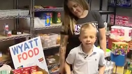 8-Year-Old Michigan Boy Raises $1,700 For Food Pantry After Heartfelt Idea