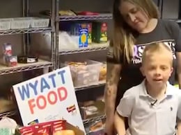 8-Year-Old Michigan Boy Raises $1,700 For Food Pantry After Heartfelt Idea