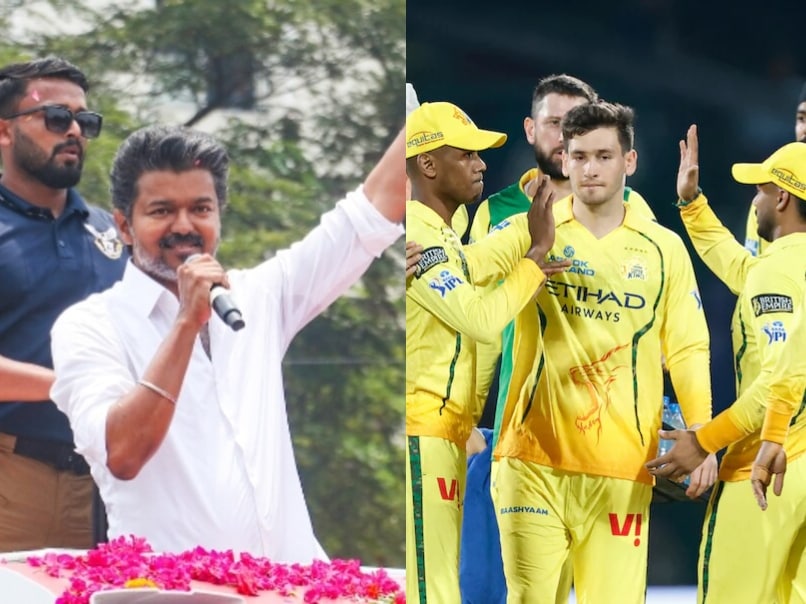 CSK's Special Message For Fans Amid Vijay's Oath Taking Ceremony