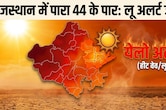गर्मी से झुलस रहा राजस्थान, 44 डिग्री के पार पहुंचा पारा; मौसम विभाग ने 48 घंटों के लिए जारी किया लू का अलर्ट