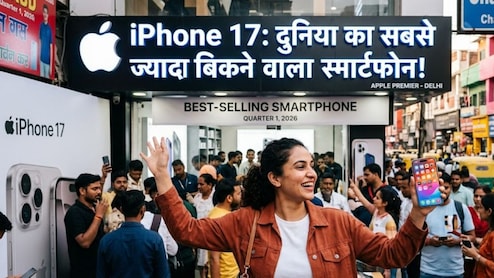 iPhone 17 ने बिक्री के सारे रिकॉर्ड तोड़े: बना सबसे ज्यादा बिकने वाला स्मार्टफोन
