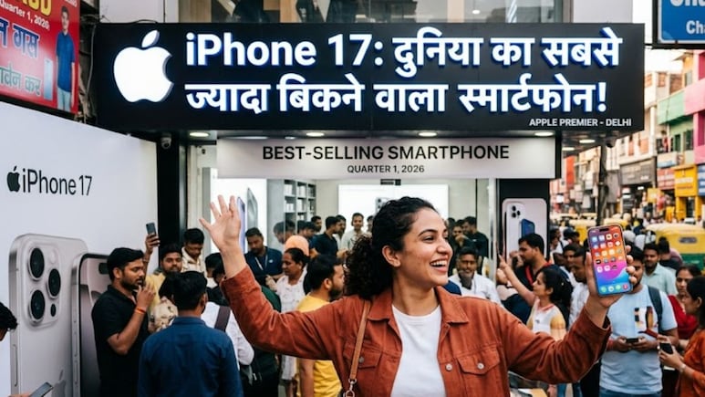 iPhone 17 ने बिक्री के सारे रिकॉर्ड तोड़े: बना सबसे ज्यादा बिकने वाला स्मार्टफोन