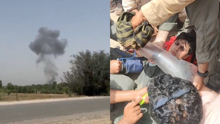 Video: Chinese-Made JF-17 Fighter Jet Crashes In Pakistan, Pilots Eject Safely