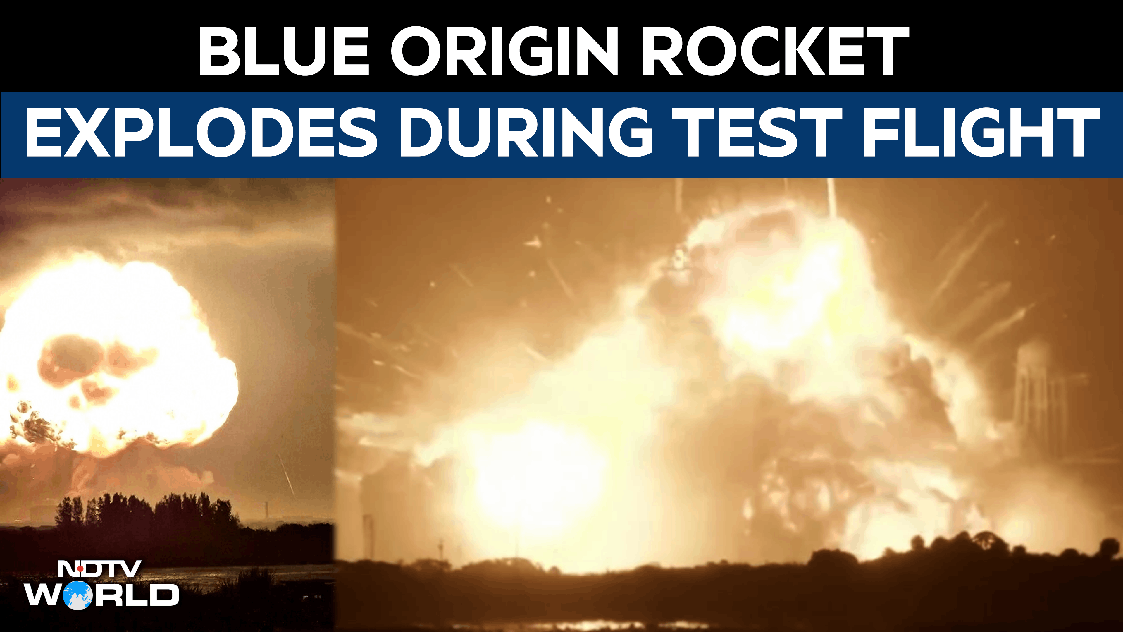 Jeff Bezos News | Rocket Belonging To Bezos' Blue Origin Explodes During Test At Launch Pad: Video