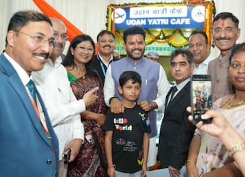 Civil Aviation Minister Ram Mohan Naidu Inaugurated UDAN Yatri Cafe At Ranchi Airport, Enjoyed Rs 10 Chai