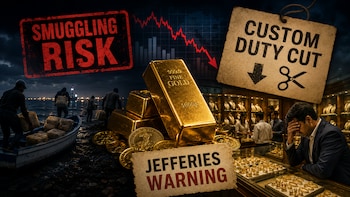 Gold Duty Hike May Push Smuggling Higher, Hurt Larger Jewellers Most, Warns Jefferies