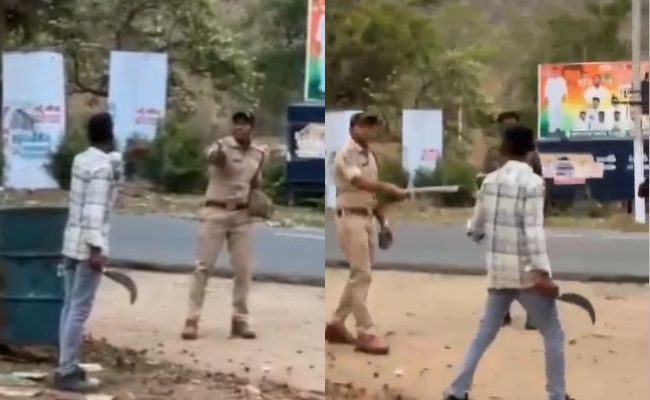 Stopped For Drunk Driving Test, Telangana Man Brings Machete To Attack Cops