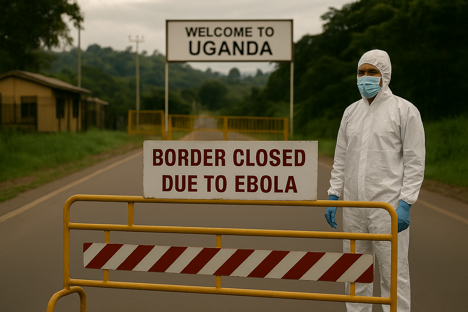 Uganda closes the border as cases of ebola are surging