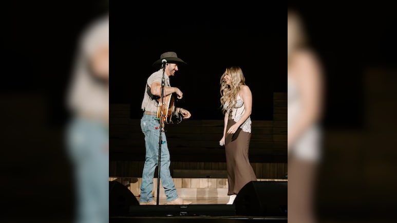 Carly Pearce Reveals Awkward Moment While Filming Steamy Scenes With Riley Green