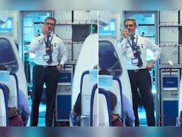 VIDEO: पैसेंजर हो तो ऐसा! ऐसी चीज लेकर पहुंची महिला...देख पायलट तारीफें करते नहीं थका