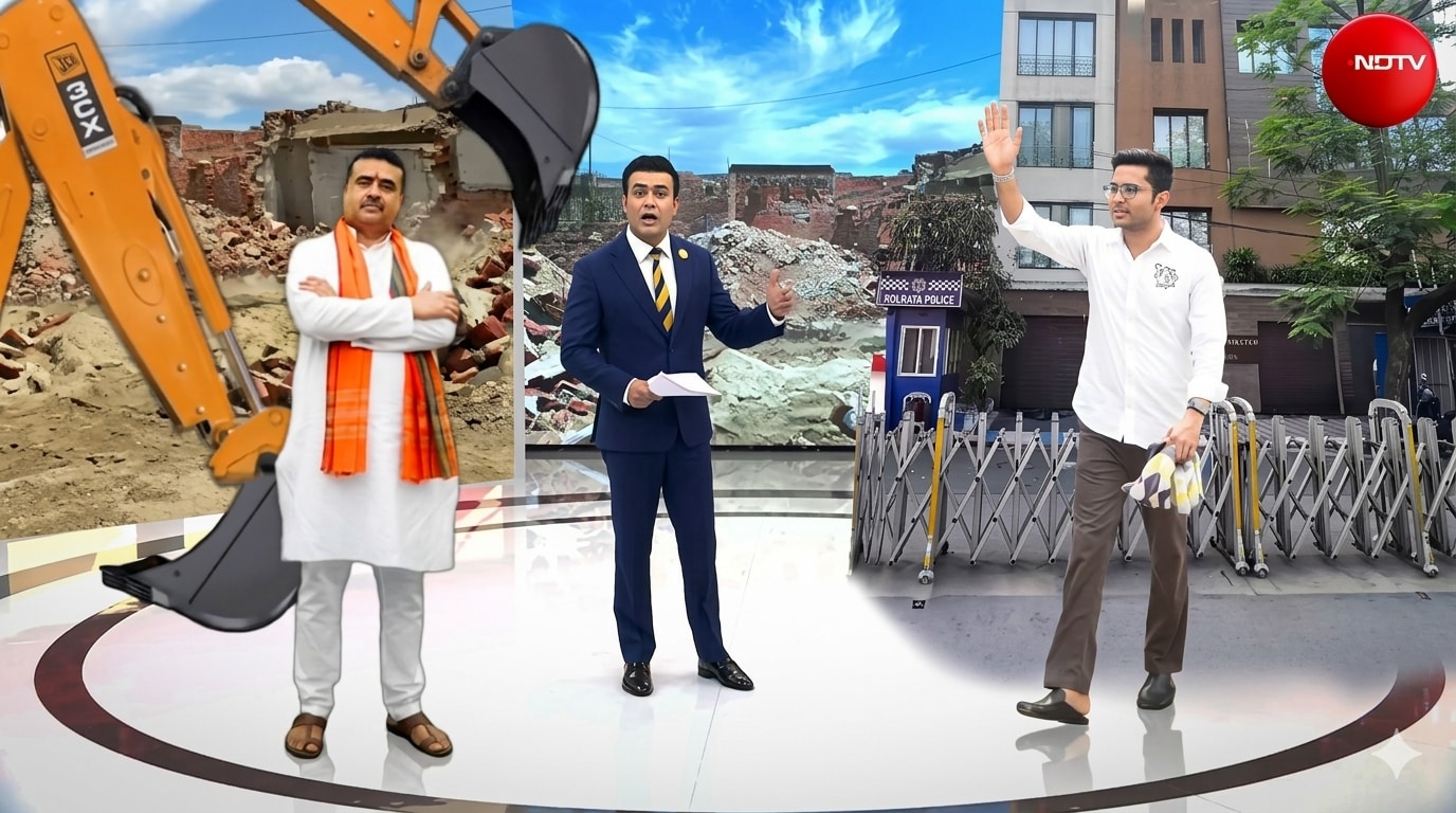 अभिषेक बनर्जी के घर पर चलेगा बुलडोजर? शुभेंदु के एक्शन ममता दीदी में खौफ!