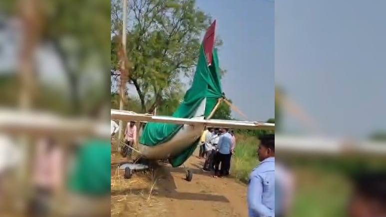 Trainer Aircraft Crash Lands In Baramati Months After Ajit Pawar Plane Accident