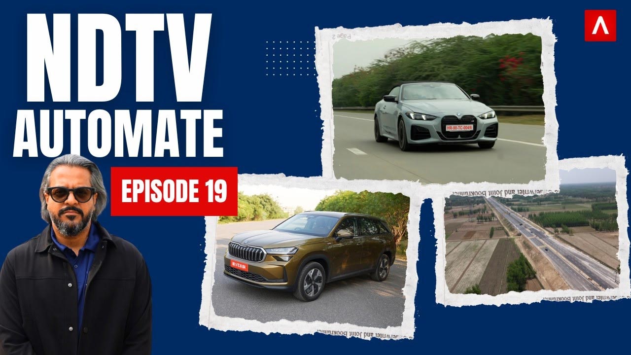 BMW M440i, Range Rover Velar Driven; Tech Check On Ganga Expressway: NDTV Automate EP 19