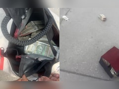 Video: Bags Of Rs 500 Note Bundles Thrown From Mohali Flat During Raid
