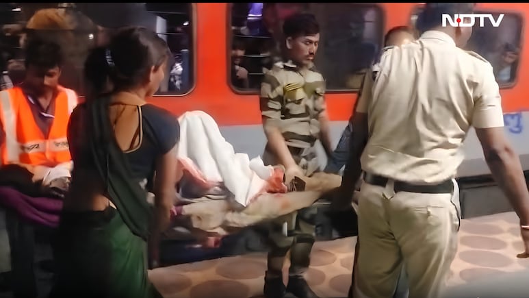 Video: Baby Born On Moving Train As Railway Cops Step In To Save Mother And Child