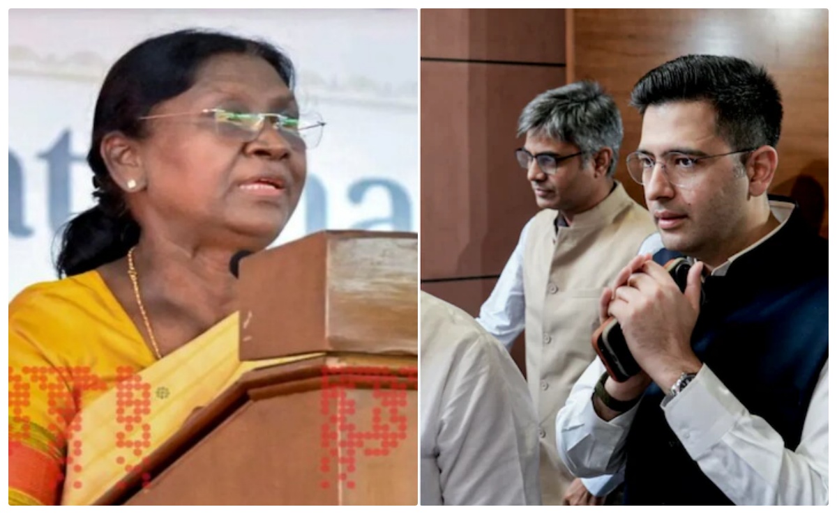 मेरे खिलाफ कार्रवाई की साचिश... राघव चड्ढा ने राष्ट्रपति मुर्मू से मिलकर की आम आदमी पार्टी की शिकायत