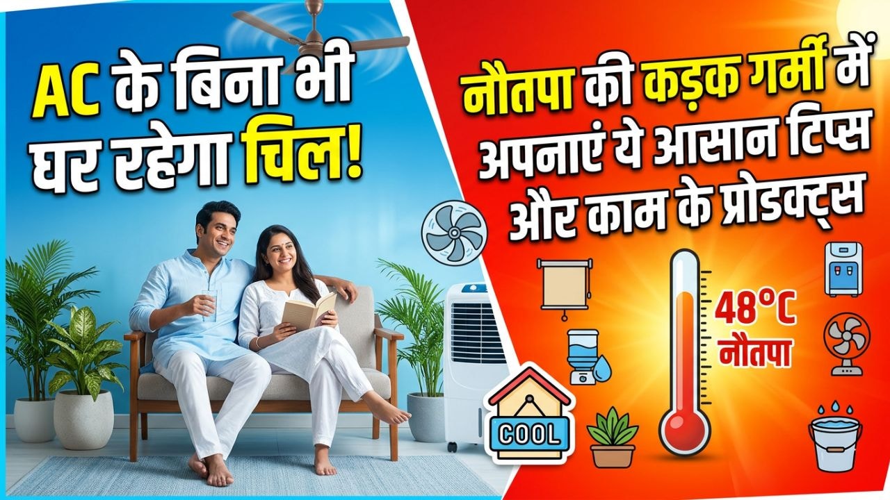 AC नहीं है तो भी रहें कूल, नौतपा की भीषण गर्मी में इन आसान तरीकों और प्रोडक्ट्स से रखें घर को ठंडा और आरामदायक
