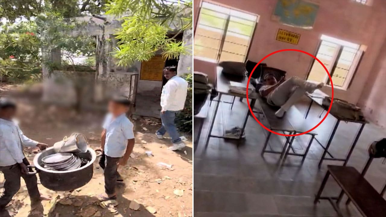 Rajasthan School Video: Students Made To Carry Utensils, Outrage Grows