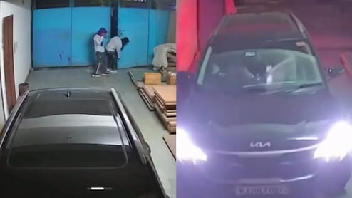 Video: कोटा: स्कॉर्पियो से कारोबारी के घर आए चोर, कुछ नहीं मिला तो 18 लाख की Kia ले उड़े