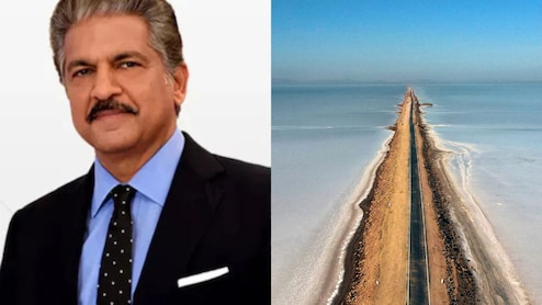 Anand Mahindra Is Captivated By Gujarat's 'Road To Heaven' Drive, Internet Says It's An "Out-Of-The-World Experience"