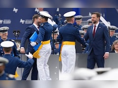 Watch: JD Vance Chest Bumps Air Force Cadet At Graduation Ceremony, Then A 'Note To Self'