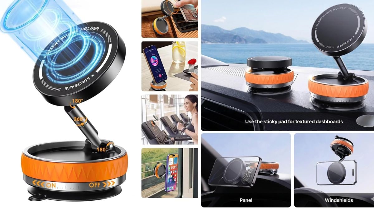 5 Best Magnetic Phone Holders for Cars Under ₹1000: These magnetic phone holders are hands-free for use on everyday drives.