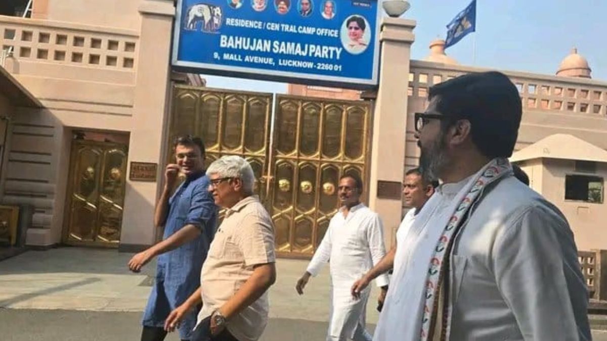 Congress Leaders Visit Mayawati's House Uninvited, Turned Away By Security