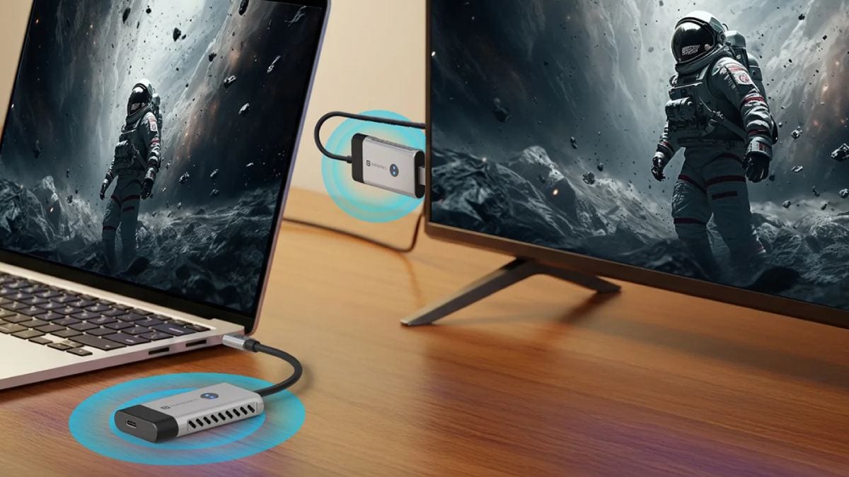 बिना इंटरनेट TV पर कास्ट करें लैपटॉप-टैबलेट, Portronics ने लॉन्च किया नया वायरलेस गैजेट