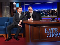 Jimmy Kimmel Says CBS Should Feel "Ashamed" Over Stephen Colbert Exit