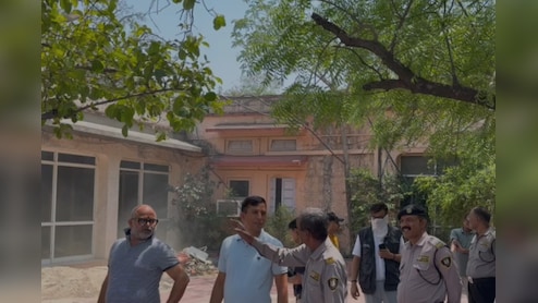 राजस्थान सचिवालय में लगी आग, शॉर्ट सर्किट बताई जा रही है वजह