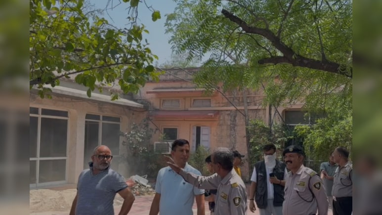राजस्थान सचिवालय में लगी आग, शॉर्ट सर्किट बताई जा रही है वजह