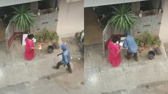 Bengaluru Woman's Kindness Towards Workers With Snacks Wins Hearts Online