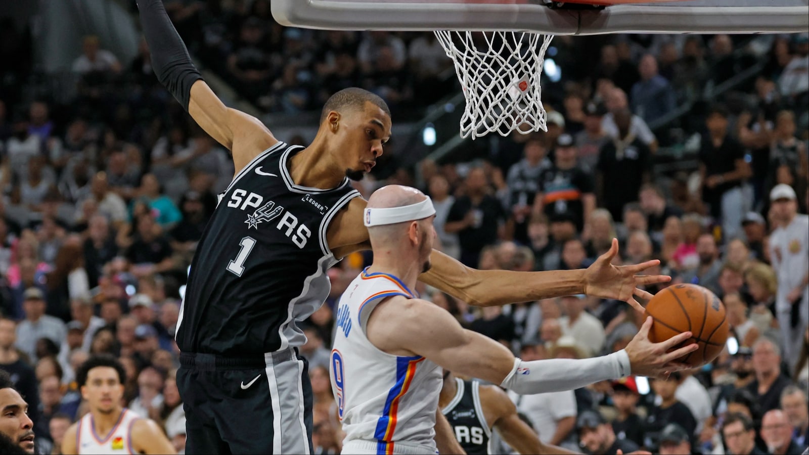 OnlyFans Models Blue And Julie J. Swan Go Viral Again at Spurs vs Thunder Game