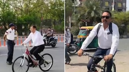 राज्यपाल का काफिला कम हुआ, बिना सिक्योरिटी के सड़कों पर जज, साइकिल पर IPS पहुंचे ऑफिस, जयपुर में दिखा ऐसा नजारा