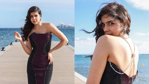 Kalyani Priyadarshan Shines In Diamonds, Sapphires, And Gold At Her Cannes Red Carpet Debut