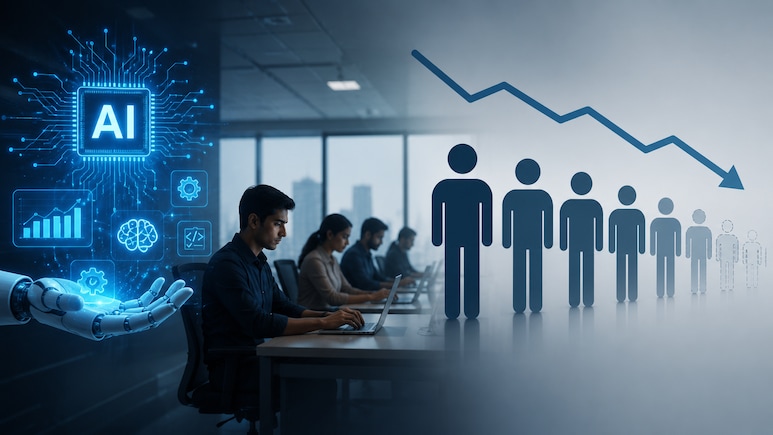 AI Over Headcount: Tech-Driven Productivity Gain Is Slowing GCC Hiring, Says Naukri.Com Parent