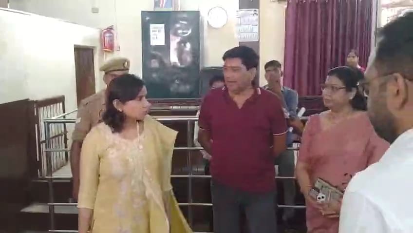 Farrukhabad DM Ankur Lather Suspends Two Lekhpals. Farrukhabad DM Ankur Lather Suspends Two Lekhpals.