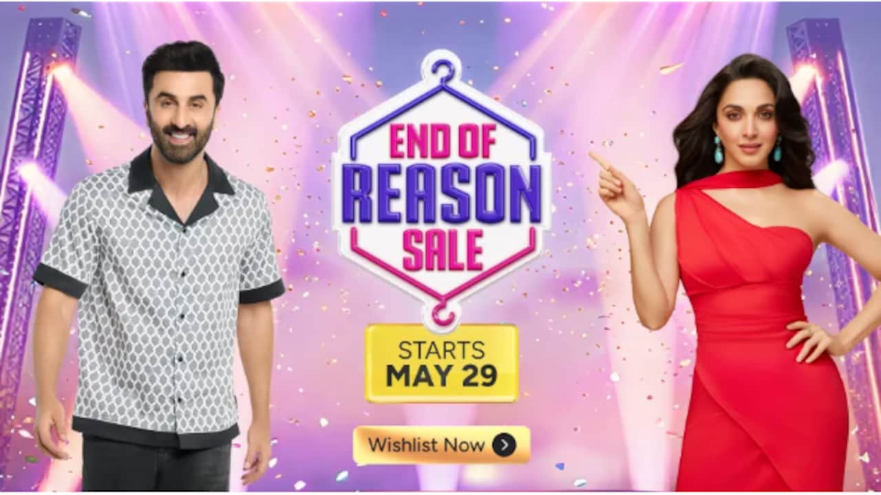 Myntra End of Reason Sale Starts May 29 Myntra End of Reason Sale Starts May 29
