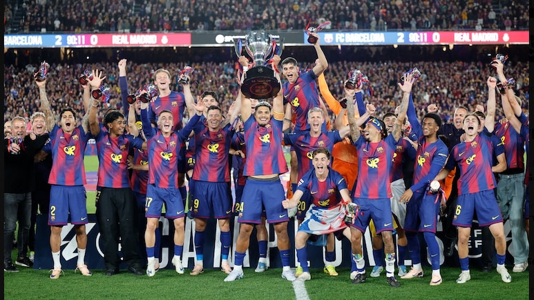 Barcelona Seal La Liga 2025-26 Crown: Real Madrid Vs Barca Title Count Compared