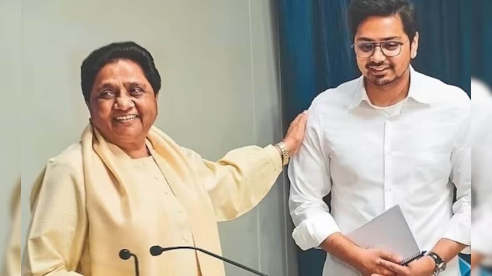 For Nephew Akash Anand's Return To Party, Mayawati Sets "Sanyas" Condition For His Father-In-Law