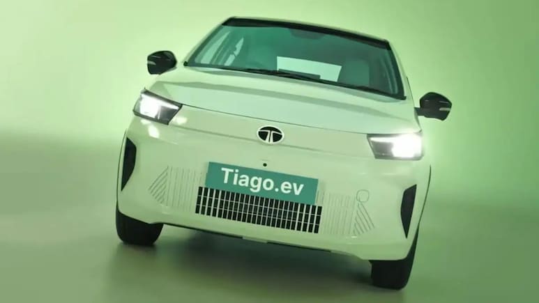 Tata Tiago EV Facelift Snapped During TVC Shoot, Launching On May 28: Full Details