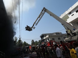 Massive Fire At Shop In J&amp;K's Akhnoor, Items Worth Lakhs Destroyed