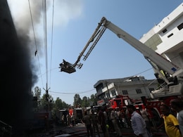 Massive Fire At Shop In J&K's Akhnoor, Items Worth Lakhs Destroyed