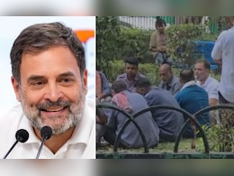 महंगाई, CNG पर बात,  राहुल गांधी पार्क में बैठे, ऑटो ड्राइवर के साथ लंच में पूछा हालचाल, VIDEO