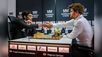 Praggnanandhaa Reacts After Defeating Magnus Carlsen At Norway Chess — Watch Final Moments Of His Victory