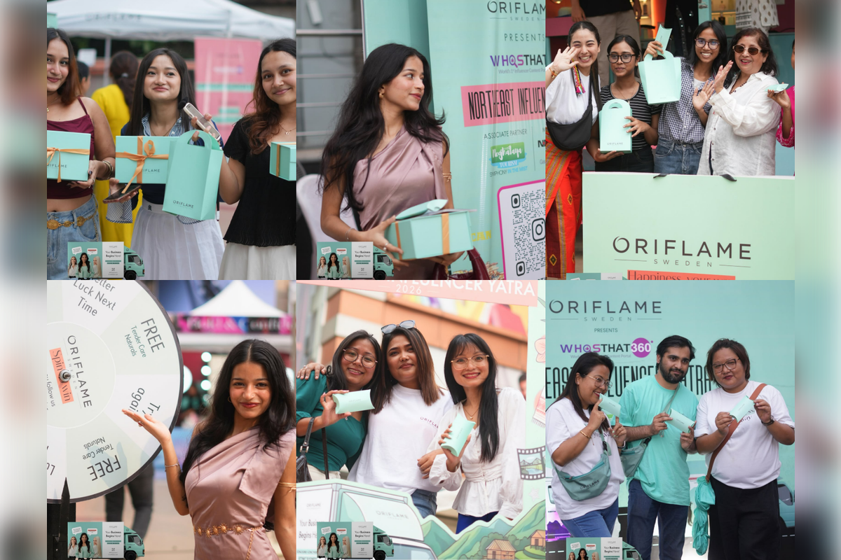 Oriflame Engages Students with Beauty Experience at Guwahati College