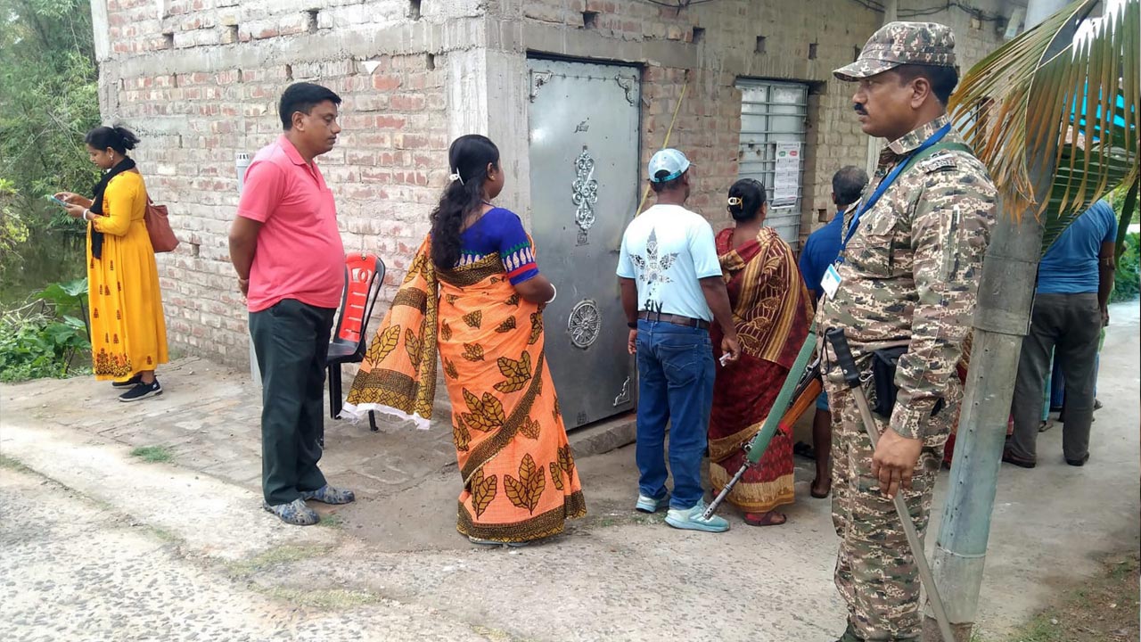 Repolling Underway In West Bengal's Falta Across 285 Booths