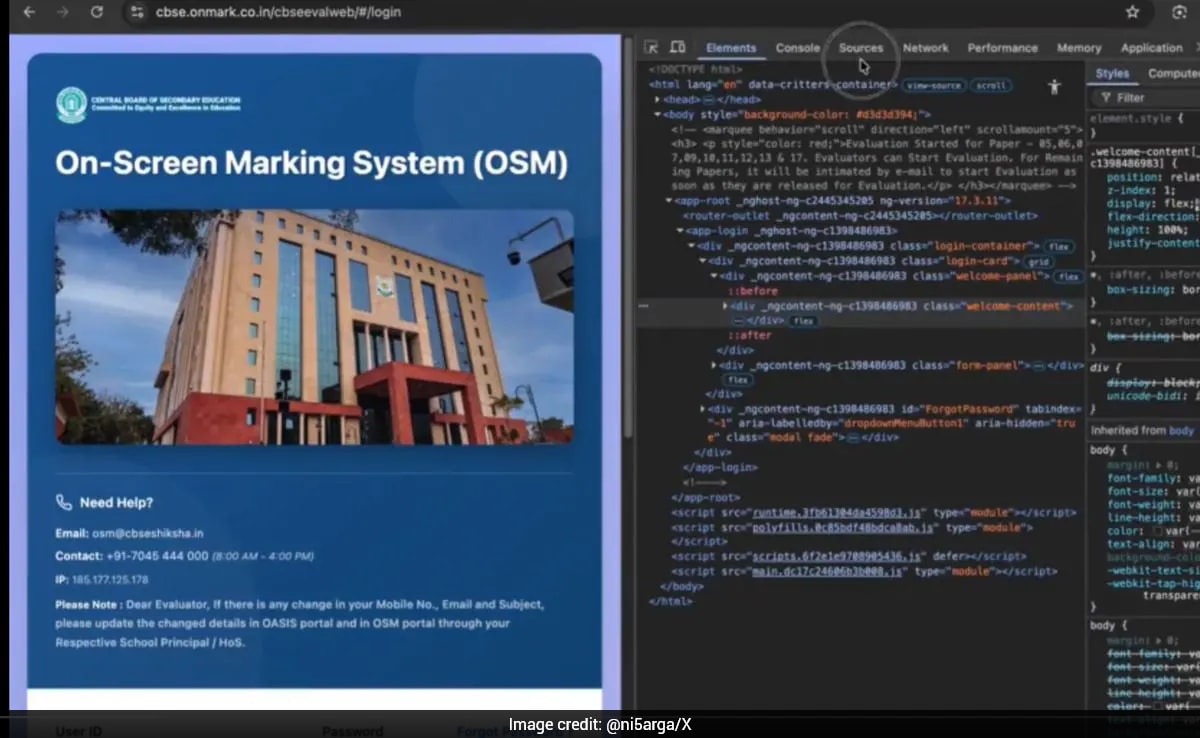 CBSE Denies OSM Breach Claim; 19-Year-Old Hacker Shares 'Video Evidence' Of Vulnerability