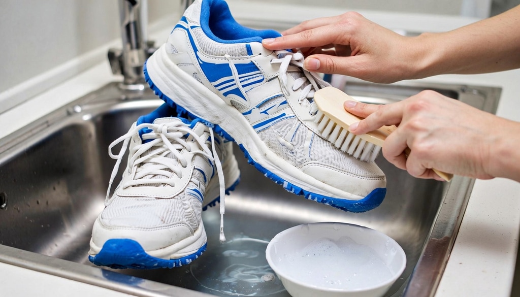 Keep your athletic shoes cleaner, fresher, and long-lasting with these safe home washing tips. Keep your athletic shoes cleaner, fresher, and long-lasting with these safe home washing tips.